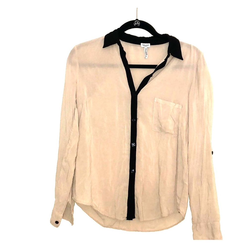 Splendid button down top